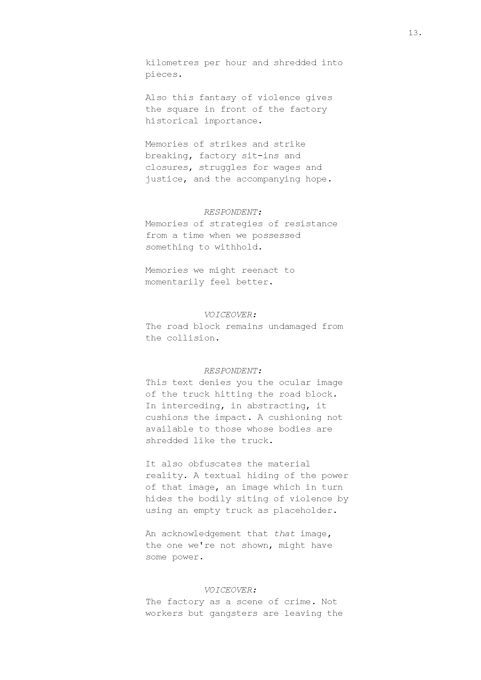 Workers Leaving the Factory page 13