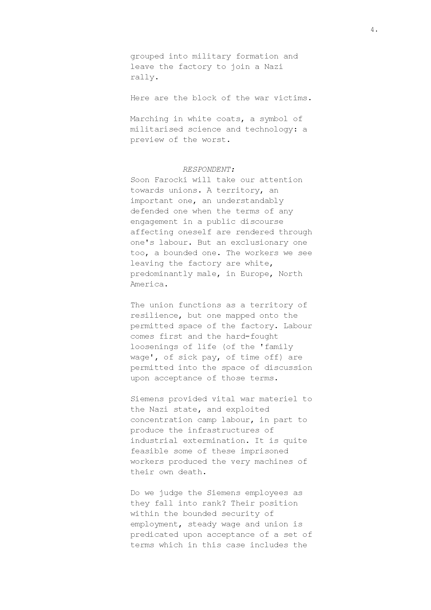 Workers Leaving the Factory page 4